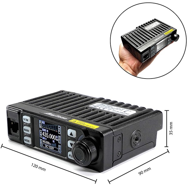 Statie radio VHF/UHF ANYTONE AT-779UV, 500 canale, Dual band
