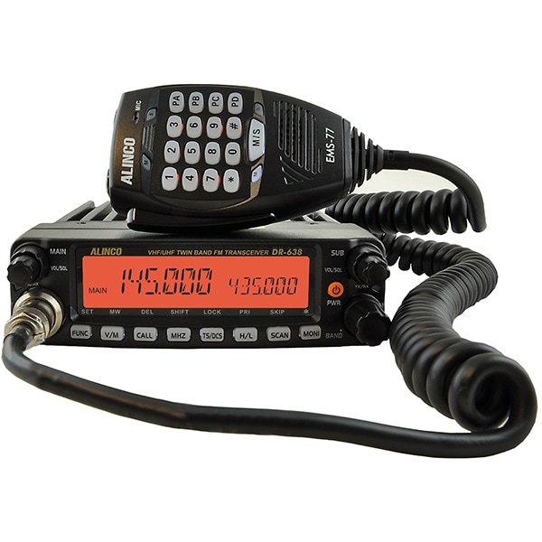 Statie radio VHF/UHF ALINCO DR-638HE, 500 canale