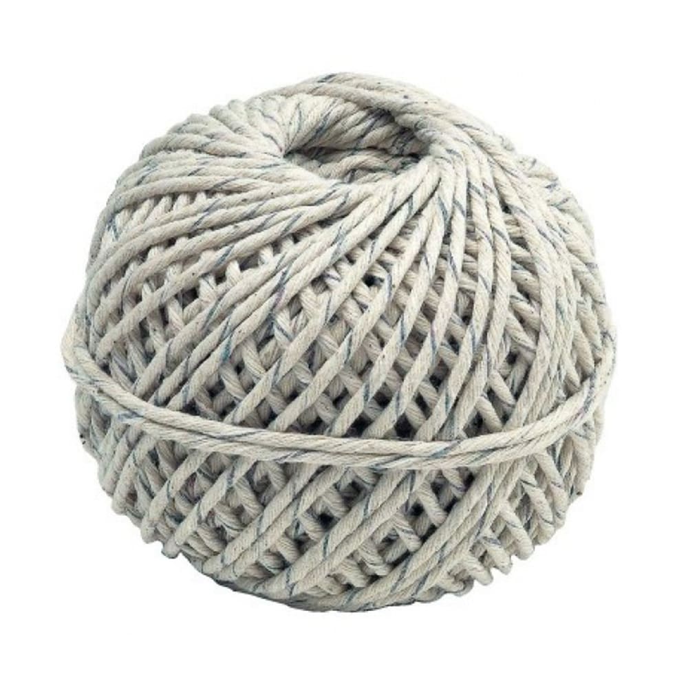 Sfoara bumbac VOLUM, Diametru fir 2 mm,, biodegradabila; 100 g, 4 bucati, alb