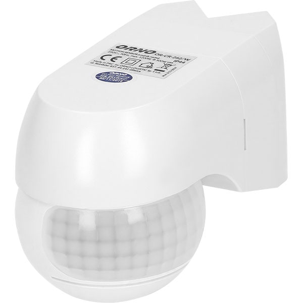 Senzor de miscare ORNO OR-CR-262/W, IP44, alb