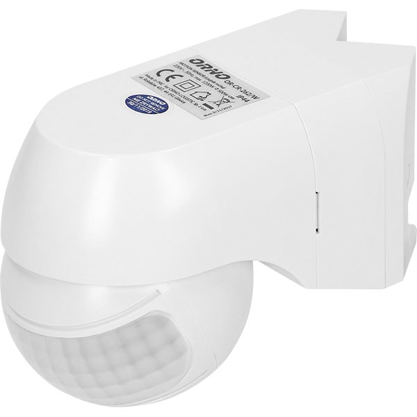 Senzor de miscare ORNO OR-CR-262/W, IP44, alb