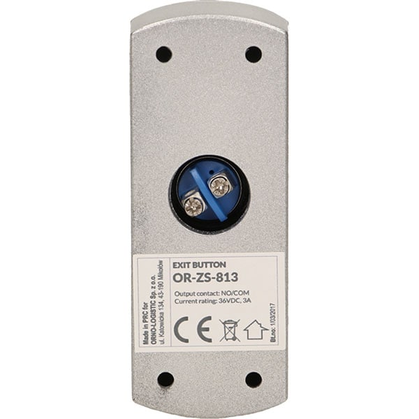 Buton de iesire ORNO OR-ZS-813, IP20, gri