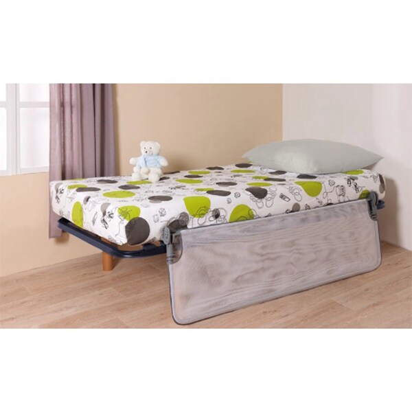 Bara protectie pat SAFETY 1ST 24770010, 90 cm, alb-gri
