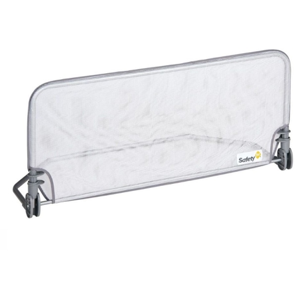 Bara protectie pat SAFETY 1ST 24770010, 90 cm, alb-gri
