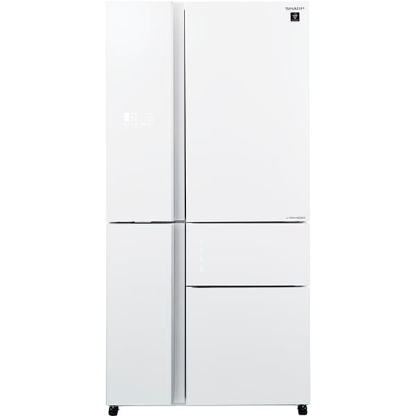 Side by Side SHARP SJ-SX830FWH, 660 l, 185 cm, A++, alb