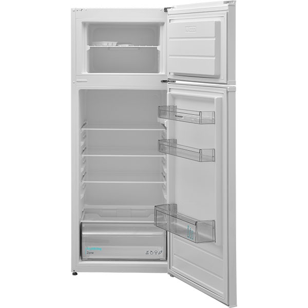 Frigider cu doua usi SHARP SJ-TB01ITXWF-EU, NanoFrost, 213 l, H 144 cm, Clasa F, alb