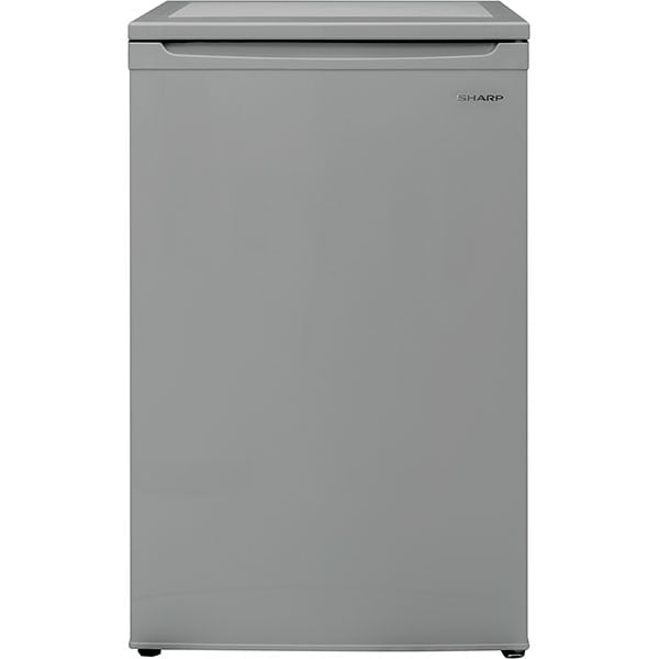 Frigider cu o usa SHARP SJ-UF088M4S-EU, Direct Cooling, 89 l, H 82.1 cm, Clasa F, argintiu