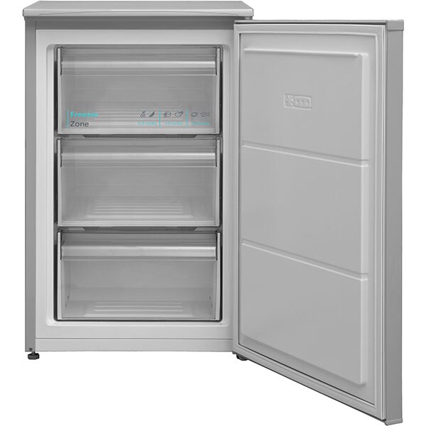 Congelator SHARP SJ-UF103M4S-EU, Direct Cooling, 103 l, H 83.8 cm, Clasa F, argintiu