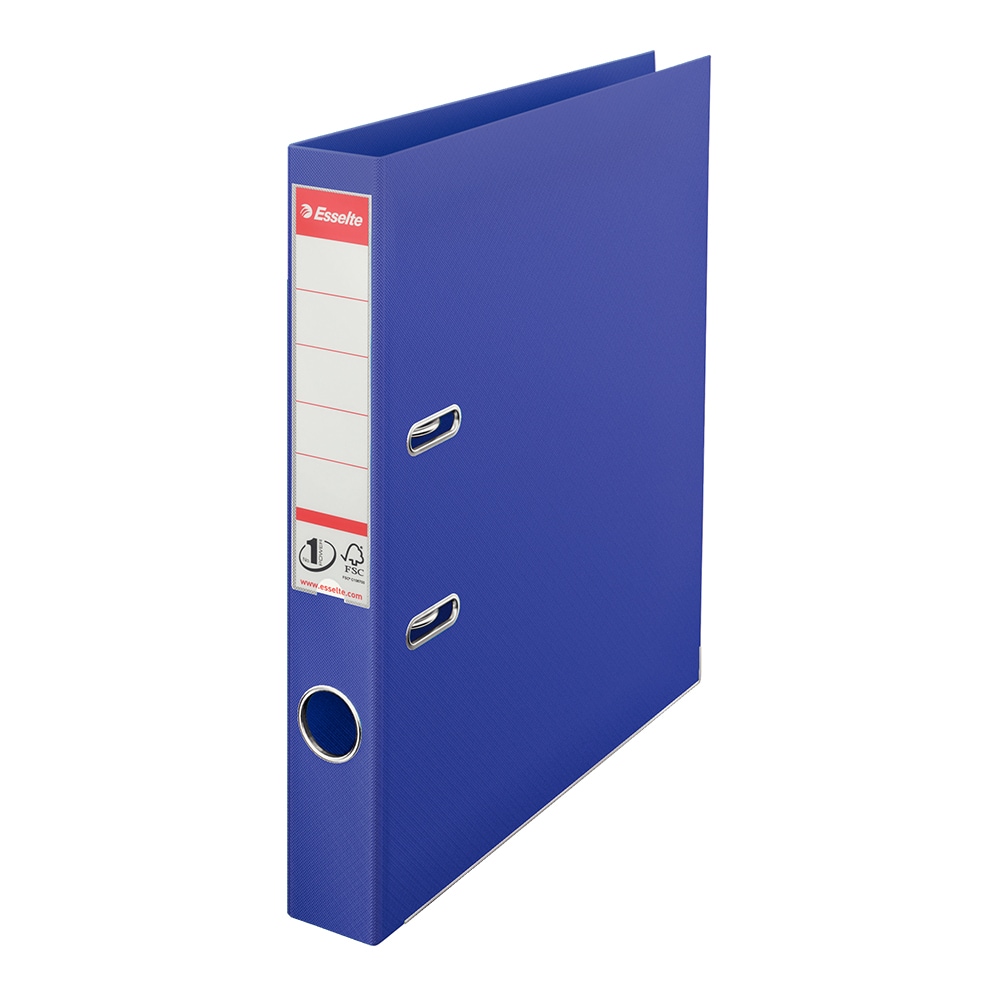 Biblioraft plastifiat ESSELTE No.1 Power, A4, 50 mm, mov