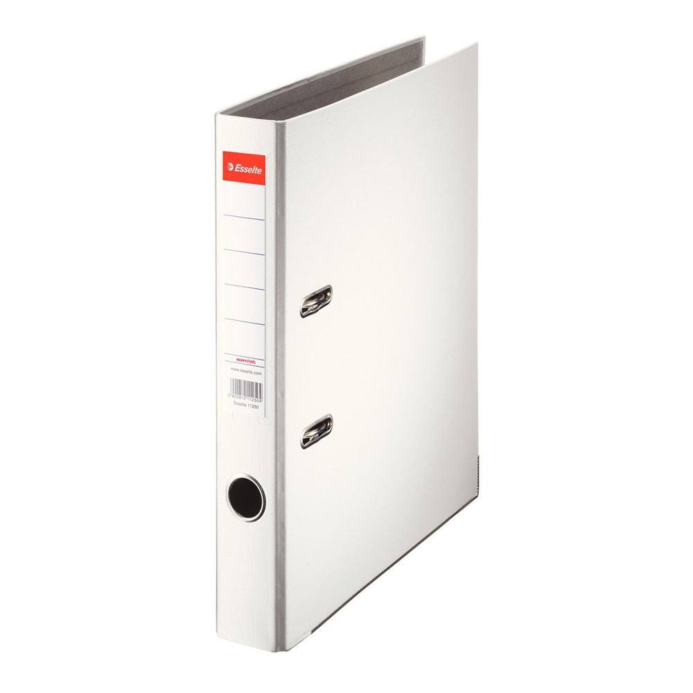 Biblioraft plastifiat/cartonat ESSELTE Economy, A4, 50 mm, alb