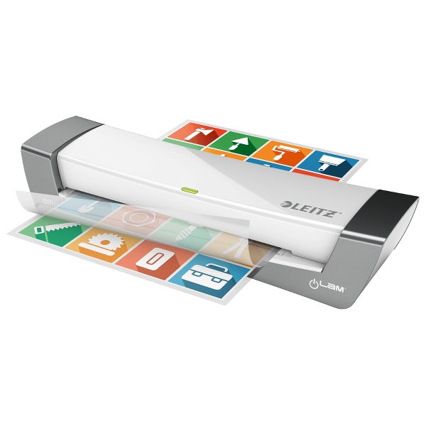 Laminator LEITZ iLAM Office, A4, alb
