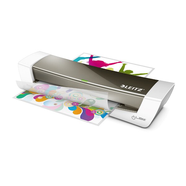 Laminator LEITZ iLAM Home Office, A4, gri