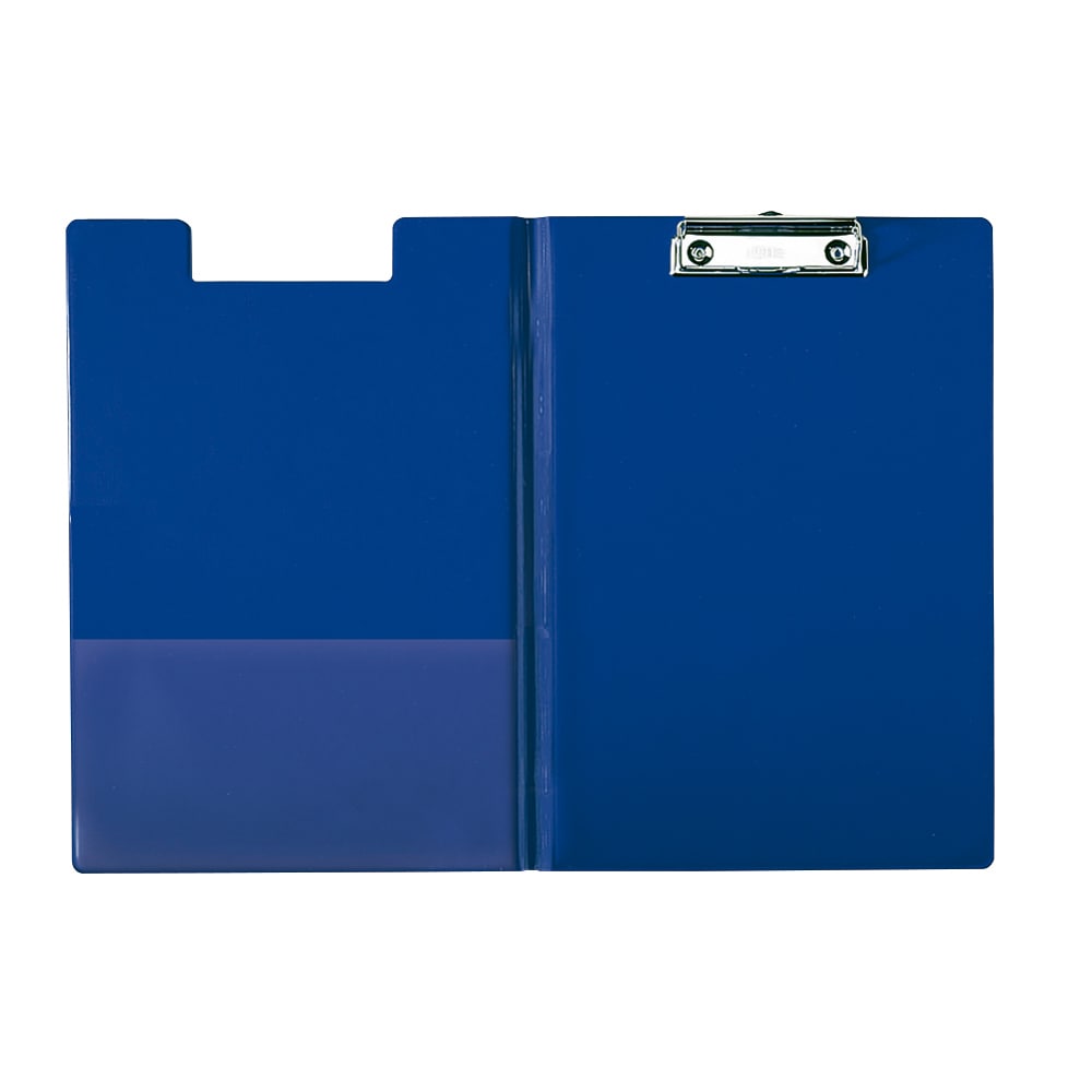 Clipboard dublu ESSELTE, A4, carton plastifiat, albastru
