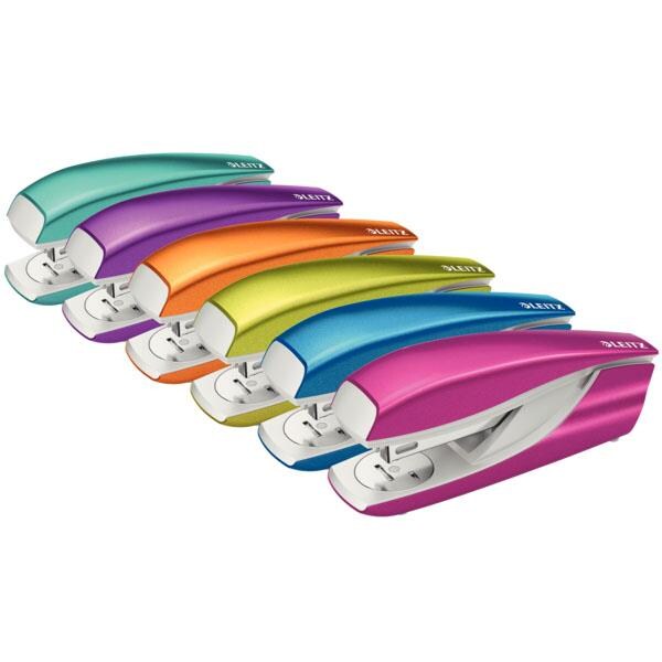 Capsator LEITZ 5502, 24/6; 26/6, 30 coli, Roz