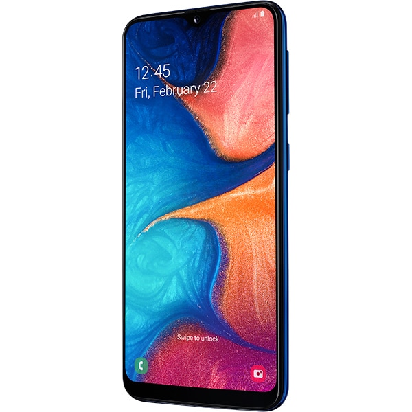 SAMSUNG Galaxy A20e, 32GB, 3GB RAM, Dual SIM, Blue