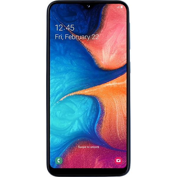 SAMSUNG Galaxy A20e, 32GB, 3GB RAM, Dual SIM, Blue