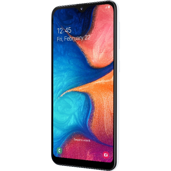 SAMSUNG Galaxy A20e, 32GB, 3GB RAM, Dual SIM, White