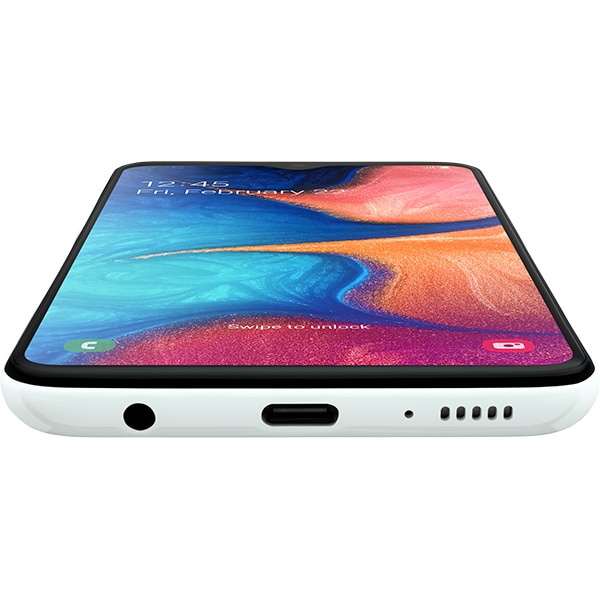 SAMSUNG Galaxy A20e, 32GB, 3GB RAM, Dual SIM, White