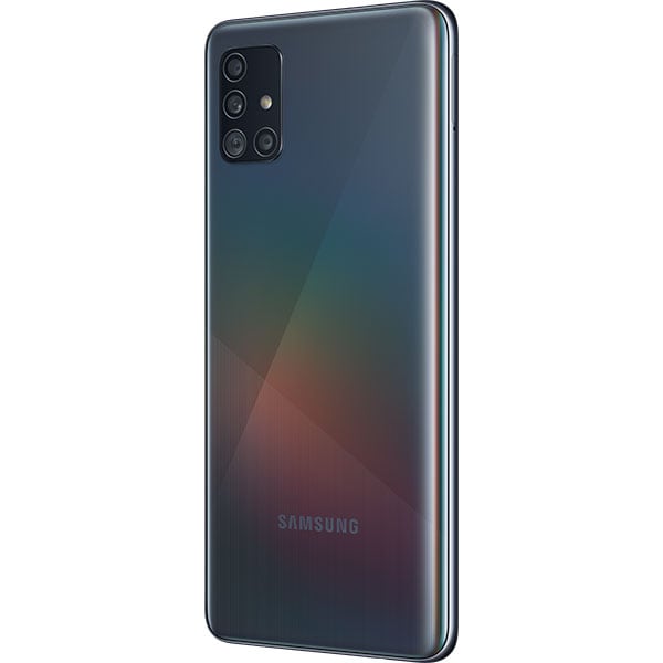Telefon SAMSUNG Galaxy A51, 128GB, 4GB RAM, Dual SIM, Prism Crush Black