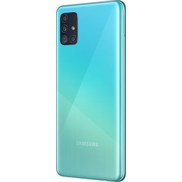 Telefon SAMSUNG Galaxy A51, 128GB, 4GB RAM, Dual SIM, Prism Crush Blue