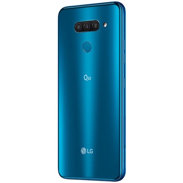 Telefon LG Q60, 64GB, 3GB RAM, Dual SIM, Moroccan Blue
