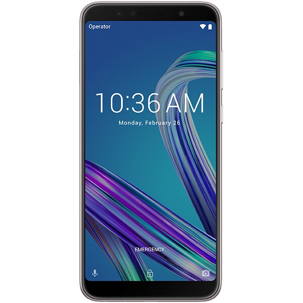 Telefon ASUS Zenfone Max Pro ZB602KL, 32GB, 3GB RAM, Dual SIM, Silver  