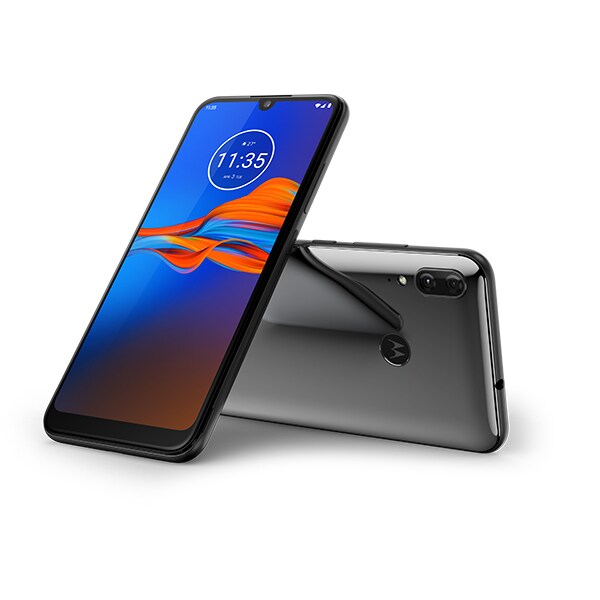 Telefon MOTOROLA Moto E6 Plus, 64GB, 4GB RAM, Dual SIM, Polished Graphite