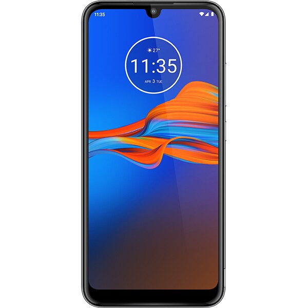Telefon MOTOROLA Moto E6 Plus, 64GB, 4GB RAM, Dual SIM, Polished Graphite