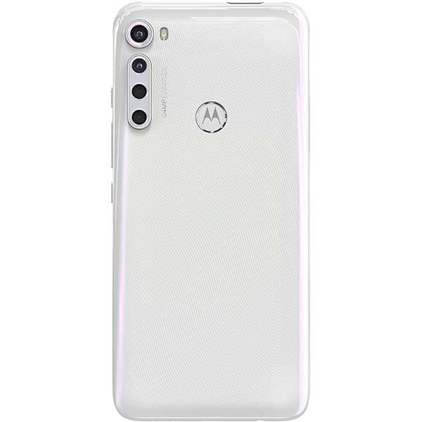 Telefon MOTOROLA One Fusion+, 128GB, 6GB RAM, Dual SIM, Moonlight White