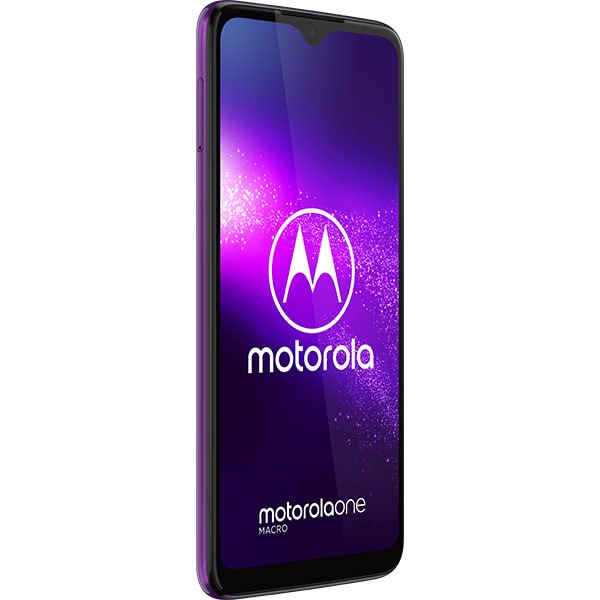 Telefon MOTOROLA One Macro, 64GB, 4GB RAM, Dual SIM, Ultra Violet