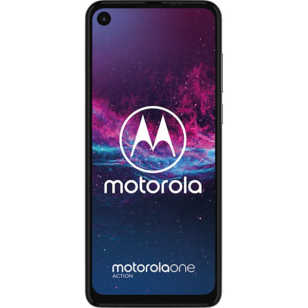 Telefon MOTOROLA One Action, 128GB, 4GB RAM, Dual SIM, White