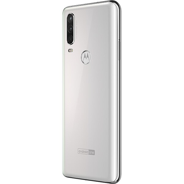 Telefon MOTOROLA One Action, 128GB, 4GB RAM, Dual SIM, White