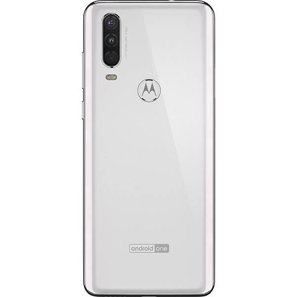 Telefon MOTOROLA One Action, 128GB, 4GB RAM, Dual SIM, White