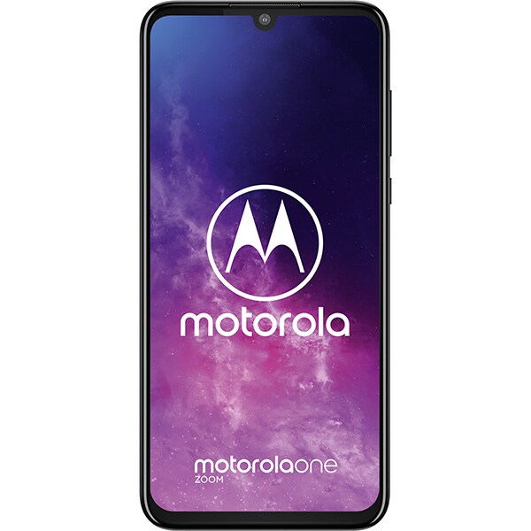 Telefon MOTOROLA One Zoom, 128GB, 4GB RAM, Dual SIM, Electric Gray