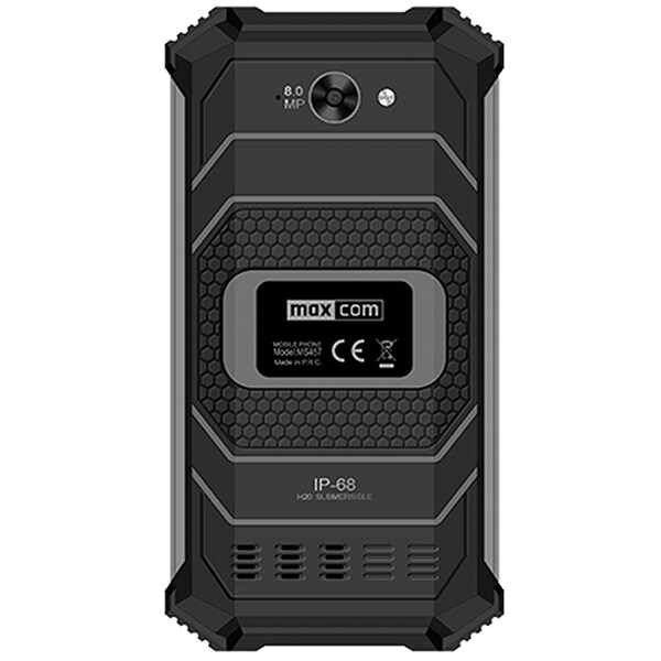 Telefon MAXCOM MS457, 16GB, 2GB RAM, IP68, Dual SIM, Dark Gray   