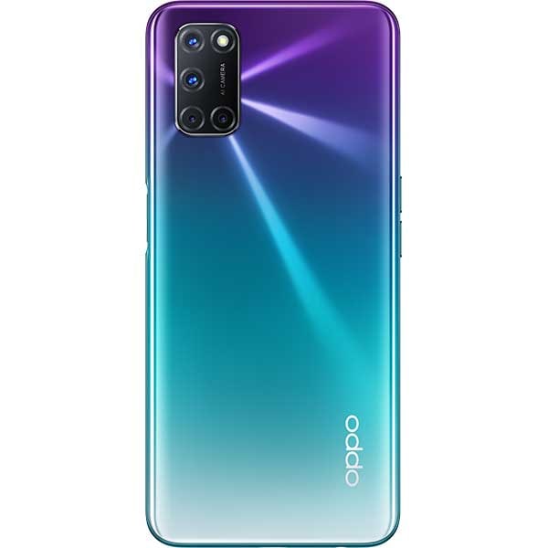 Telefon OPPO A72, 128GB, 4GB RAM, Single SIM, Aurora Purple