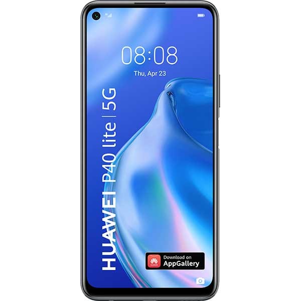 Telefon HUAWEI P40 Lite 5G, 128GB, 6GB RAM, Dual SIM, Midnight Black