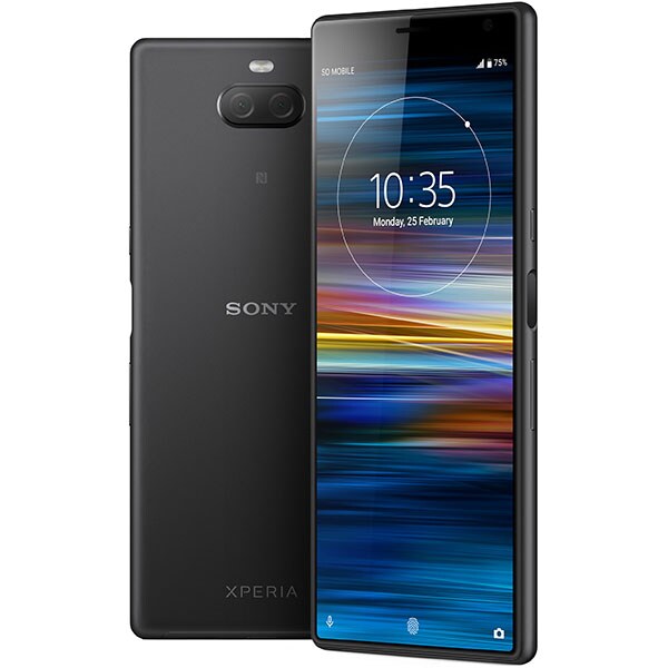 Telefon SONY Xperia 10 Plus, 64GB, 4GB RAM, Dual SIM, Black   