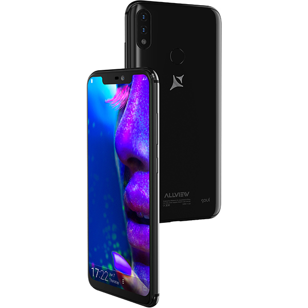 Telefon ALLVIEW Soul X5 Pro, 32GB, 4GB RAM, Dual SIM, Black