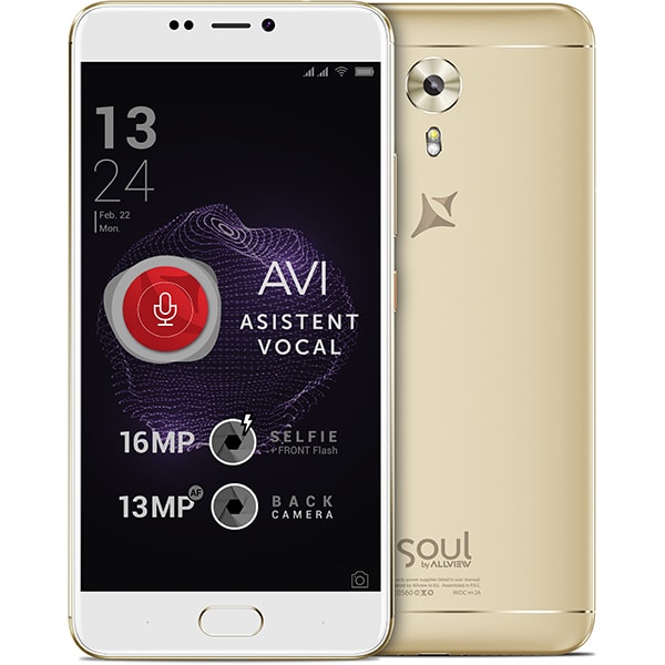 Telefon ALLVIEW X4 Soul Style 64GB, 4GB RAM, dual sim, Gold