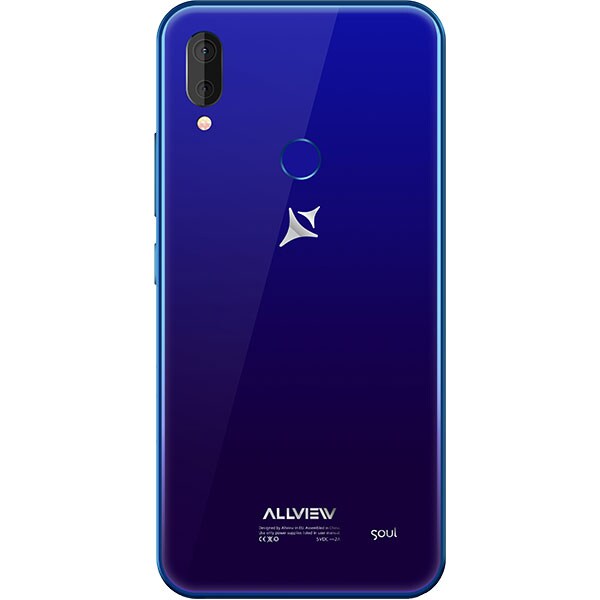 Telefon ALLVIEW Soul X6 Mini, 16GB, 2GB RAM, Dual SIM, Blue