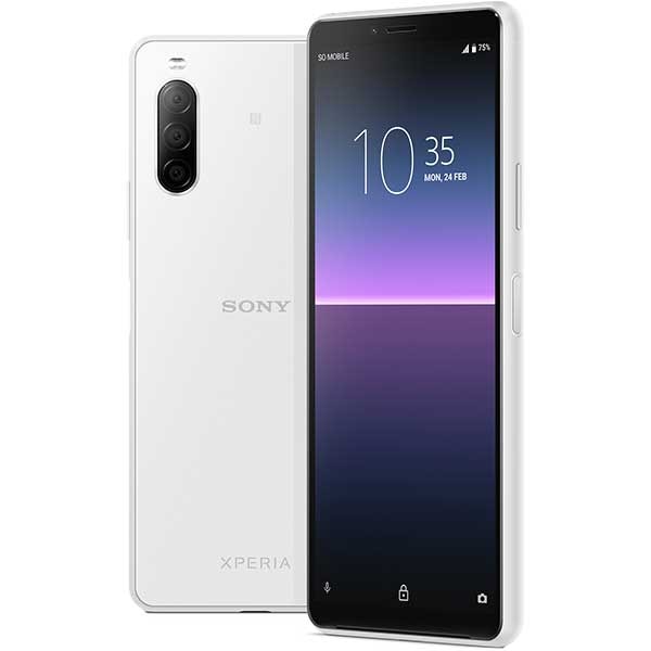 Telefon SONY Xperia 10 II, 128GB, 4GB RAM, Dual SIM, White