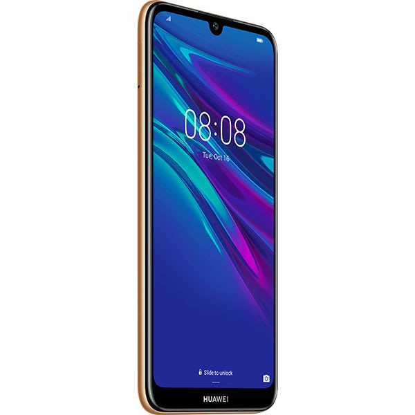 Telefon HUAWEI Y6 2019, 32GB, 2GB RAM, Dual SIM, Amber Brown