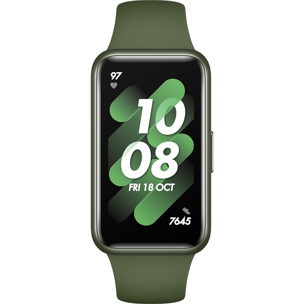 Mania erotic Electronic Bratara fitness HUAWEI Band 7, Android/iOS, silicon, Wilderness Green