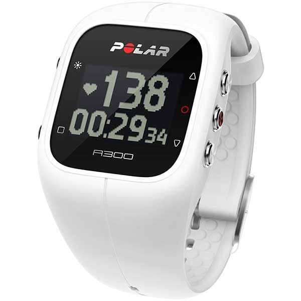 Smartwatch Polar A300, Android/iOS, silicon, White