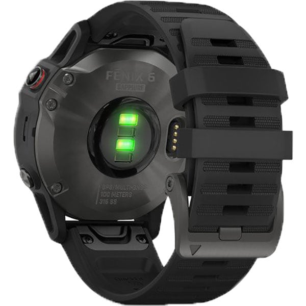 Smartwatch GARMIN Fenix 6 Pro, 47mm, Android/iOS, silicon, negru