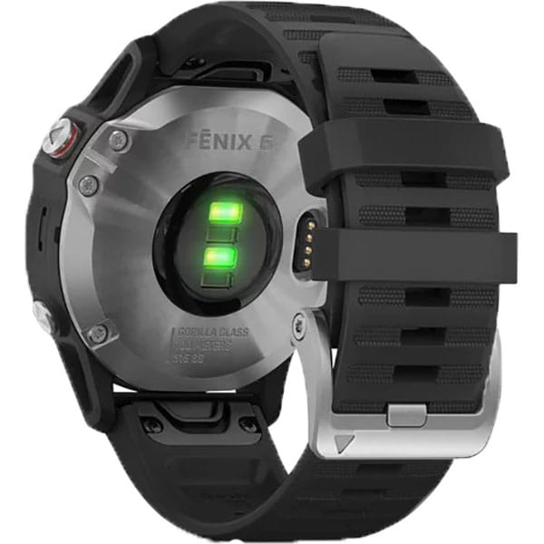 Smartwatch GARMIN Fenix 6, 47mm, Android/iOS, silicon, negru