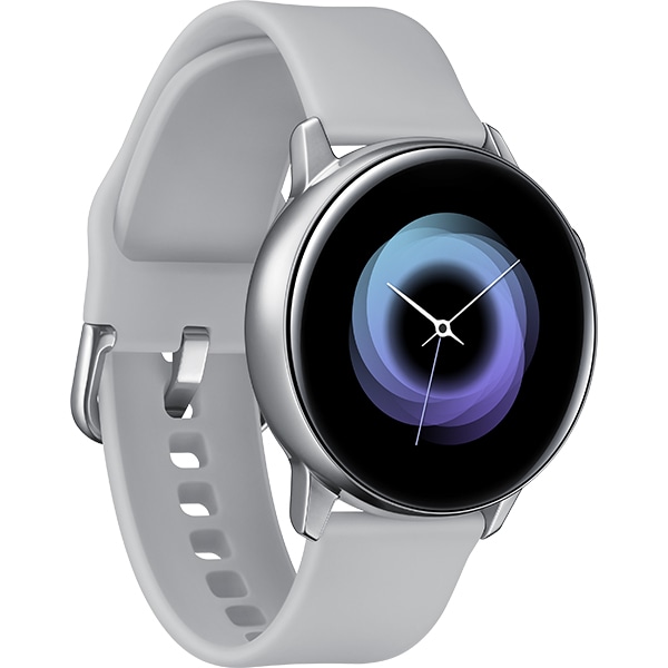 Smartwatch SAMSUNG Galaxy Watch Active, Android/iOS, silicon, Silver