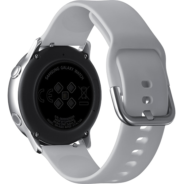 Smartwatch SAMSUNG Galaxy Watch Active, Android/iOS, silicon, Silver