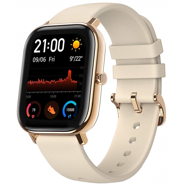 Smartwatch XIAOMI AmazFit GTS, Android/iOS, silicon, Gold